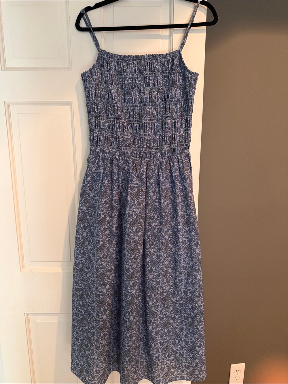NWT English Factory Smocked Midi Dress